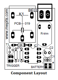 carpet calling bell_component layout