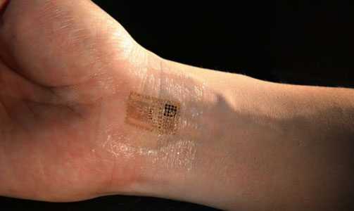 Electronic telepathy tattoos