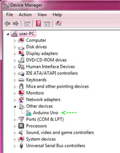 Arduino software installing